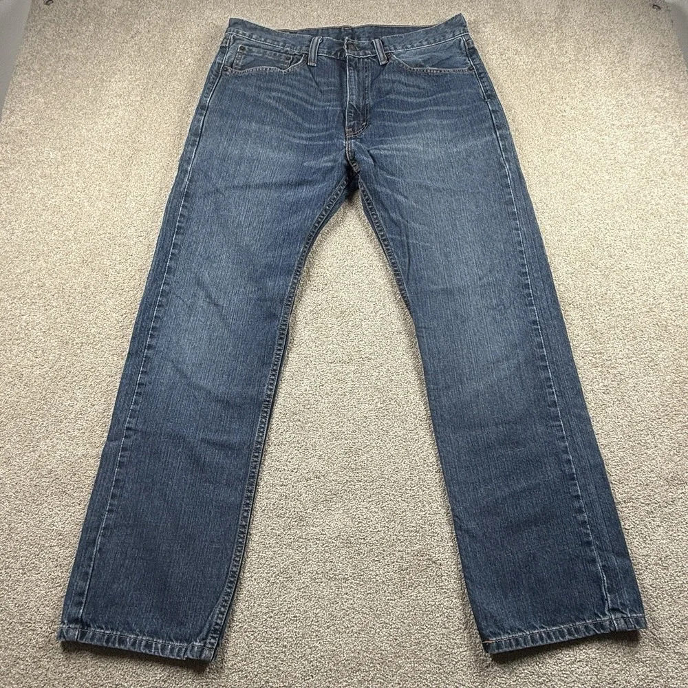 Levi's 505 Men's 34x30 Blue Jeans‎ Straight Leg
